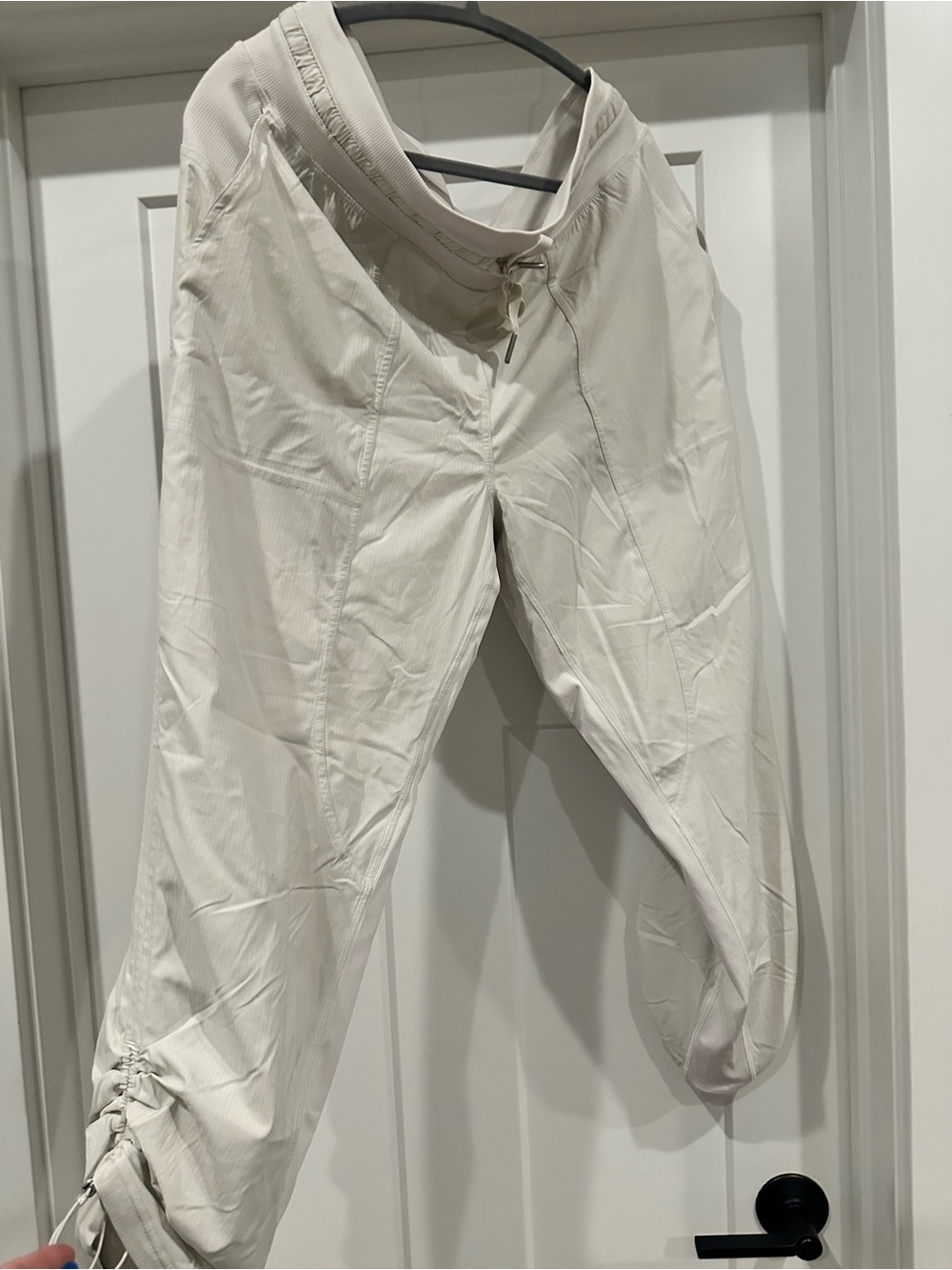 lululemon athletica Light Cream Women's Drawstring Track Joggers